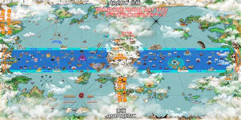 MAP World Map of One Piece challenge